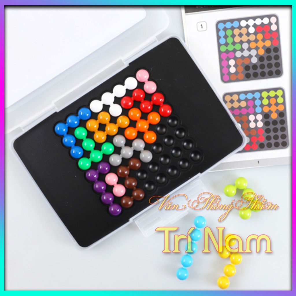 ❤️IQ Puzzlia Beads Puzzle 8x8❤️ Hình Vuông ❤️ Đồ Chơi Thông Minh HÀN QUỐC  Phát Triển IQ - VPP Trí Nam