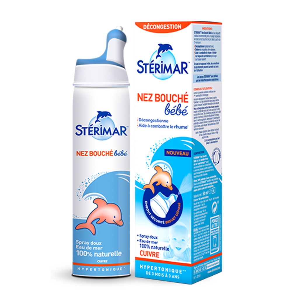 Xịt mũi sterimar pháp 100ml cho bé - ảnh sản phẩm 1