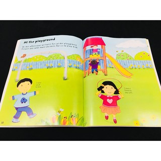 Dính dán - Usborne sticker book - My day