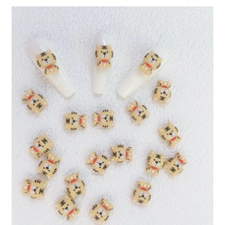 Charm gấu trang trí nail