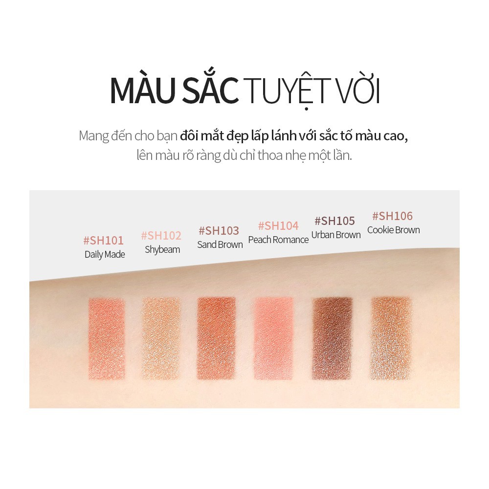 Phấn Mắt Nhũ Lime Color & Eyes Single Shadow | BigBuy360 - bigbuy360.vn