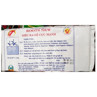 10 ỐNG ROOTS NEW – SIÊU RA RỄ CỰC MẠNH CHO CÂY TRỒNG