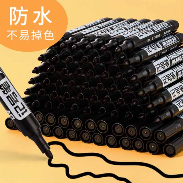 Bút Lông Mực Đen Viết Chữ Ký Kèm Đầu Đạn Tiện Dụng