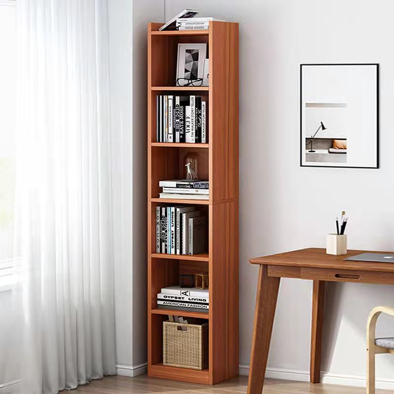 Kệ Sách Kích Thước Nhỏ Nhiều Tầng Bằng Gỗ Trơn Để Góc Tủ Giày Dép Phòng Khách/Phòng Ngủ Chống Bụi