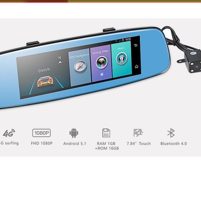Camera hành trình gương Android 7 inch 4G/WIFI/GPS/ADAS E06 giám sát từ xa . | BigBuy360 - bigbuy360.vn