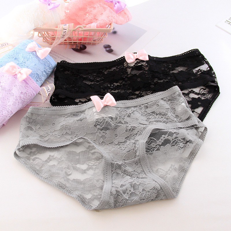 Quần Lót Ren Nữ - Quần Lót Nữ thoáng khí sexy gợi cảm tạo đường cong quyến rũ DAN STORE Mã 9171