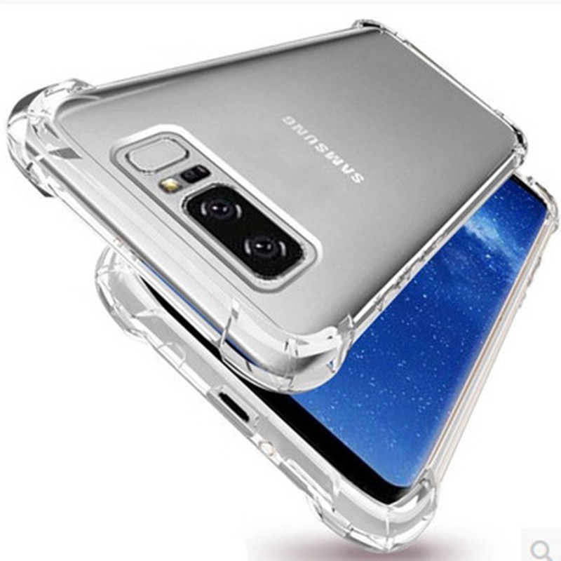 Ốp Điện Thoại TPU Silicon Trong Suốt Dành Cho Samsung galaxy S4 S5 S6 S7 S8 s9 edge plus