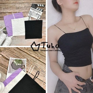 Áo Quây Ngực 2 Dây Thun Tăm Nữ ❤️ Áo Bra Croptop 2 Dây Sợi Bún Thun Ngắn Dáng Ôm Body SIÊU HOT AQ02