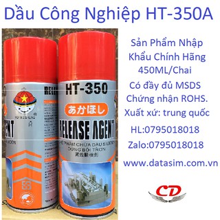 Dầu xịt SILICON Tinh dầu cao HT_350A cách khuôn nhiều lần-chuẩn-DN