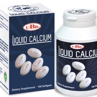 UBB® Liquid Calcium - Bổ Sung Canxi D3 cho phụ nữ có thai, người cao tuổi (100 viên)