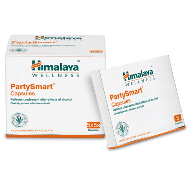 Combo Giải Rượu, Chống Say Rượu, Bia - Himalaya Party Smart Và Liv52 DS