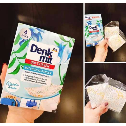 Túi Thơm Quần Áo DENKMIT Túi Thơm Để Tủ Quần Áo Treo Xe Oto Hàng Nhập Khẩu Chính Hãng Từ Đức
