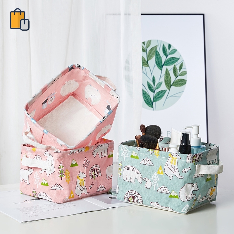 Túi Vải Lanh Cotton Đựng Đồ Tiện Lợi