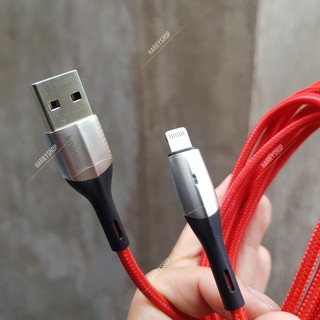 Cáp sạc Iphone có đèn báo Baseus Horizontal