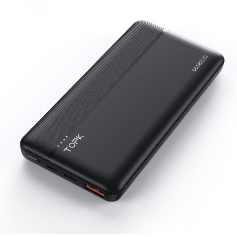 Pin Sạc Dự Phòng TOPK I1015P Sạc Nhanh 18W QC3.0 10000mAh