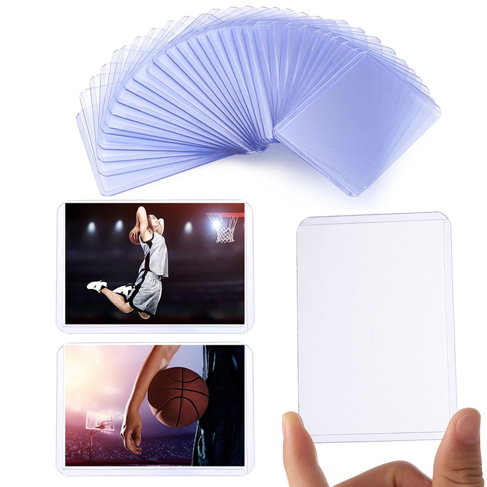 Set 10 bao nhựa trong suốt đựng thẻ thể thao tiện lợi