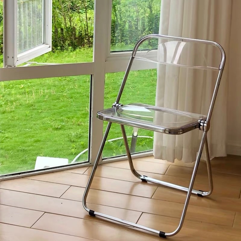 Ghế trong suốt Acrylic chair, ghế pha lê trang trí studio - Décor nhà Sò