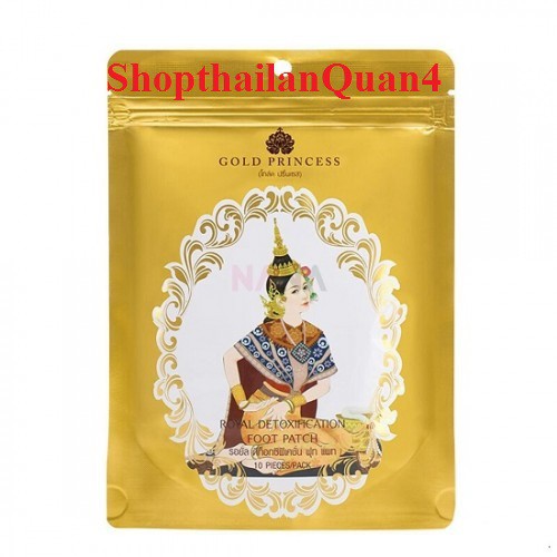 (HCM) Miếng dán thải độc chân Gold Princess Thái Lan