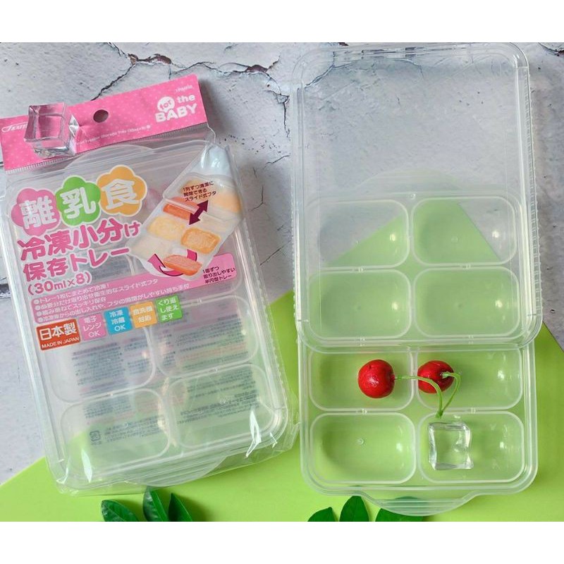 Khay chia trữ thức ăn dặm cho Bé có nắp đậy Skater - Đồ dùng ăn dặm - Nhật - KBN