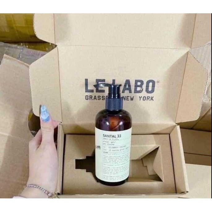 [𝗟𝗘𝗟𝗔𝗕𝗢] (Chính Hãng) Sữa Tắm Thơm Cao Cấp Le Labo Santal Mùi 33 237ml | BigBuy360 - bigbuy360.vn