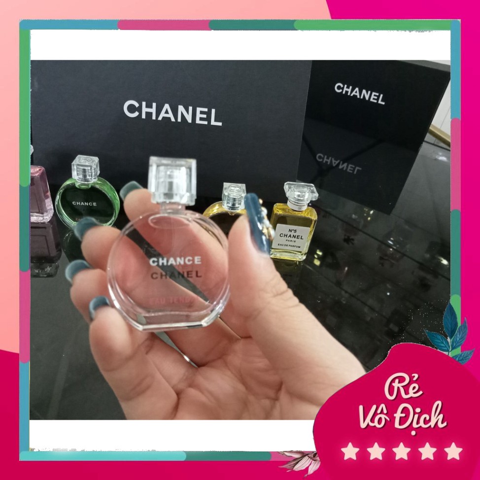 [Bán-Giá-Gốc] ❤️𝘊𝘩𝘪́𝘯𝘩 𝘏𝘢̃𝘯𝘨❤️ Bộ 5 chai nước hoa Chanel cao cấp