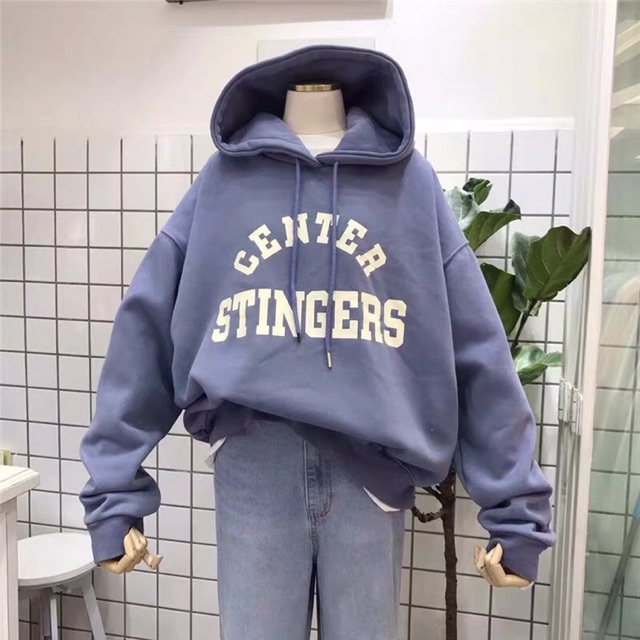 (ORDER-sẵn xanh L,hồng M)Áo hoodie center stringers và bedrock (2 kiểu nha mn) | BigBuy360 - bigbuy360.vn