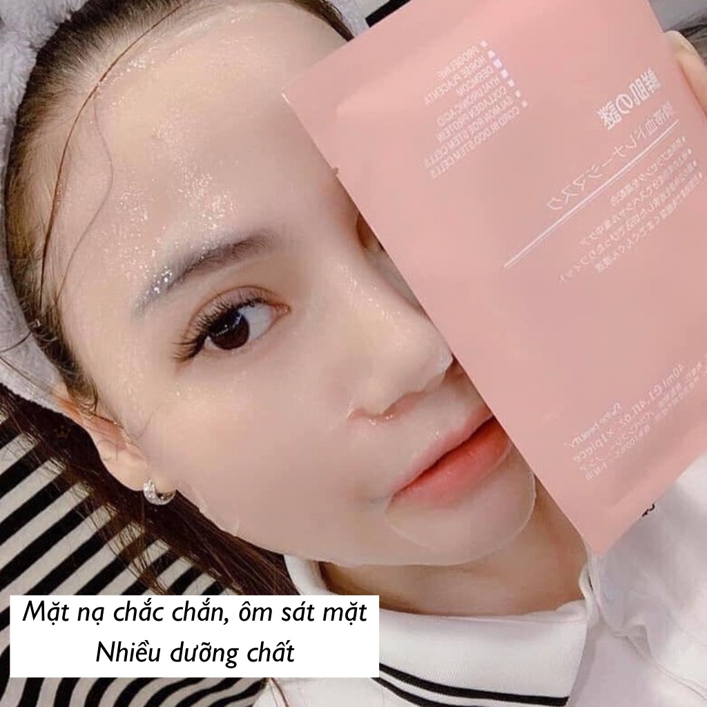 Mặt nạ giấy RWINE BEAUTY Stem Cell Placenta Mask dưỡng da phục hồi  - ZAVENCI Official