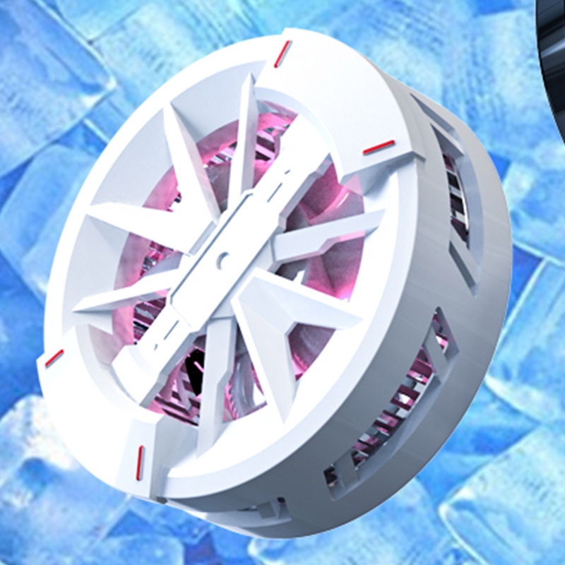 Quạt Tản Nhiệt Từ Tính Cổng USB Gắn Điện Thoại Chơi Game Xem Video