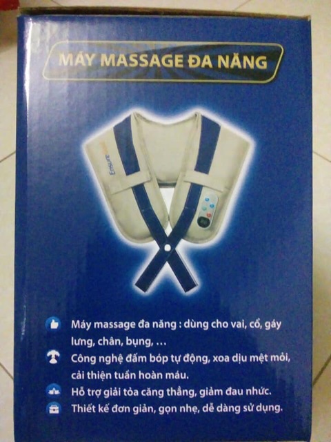 Máy massage tự động : vai cổ,tay, chân, lưng, bụng,....