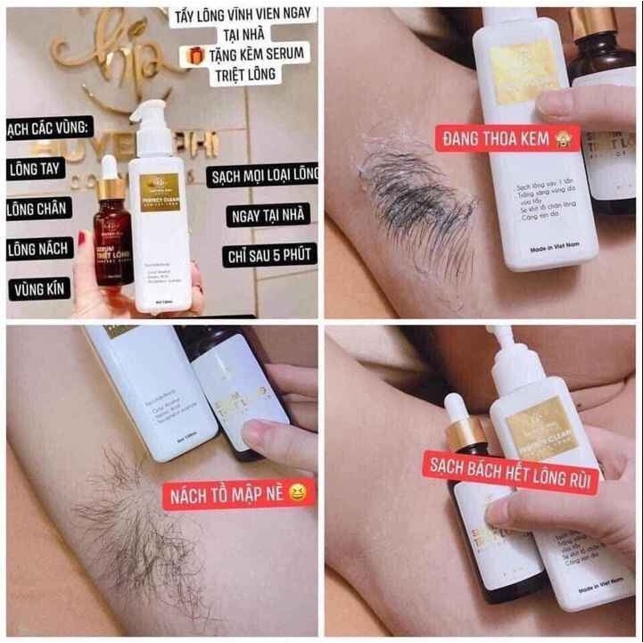 Kem Tẩy Lông Huyền Phi Triệt Sạch Bất Chấp Các Loại Lông ,Tặng Serum Triệt Lông