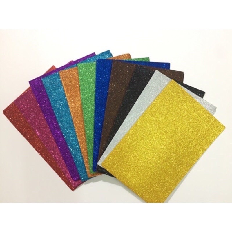 Xốp nhũ kim tuyến làm đồ handmade