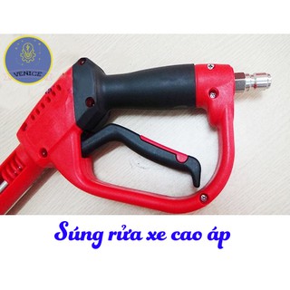 Súng rửa xe áp lực cao ( Tặng kèm 1 béc tùy chọn )