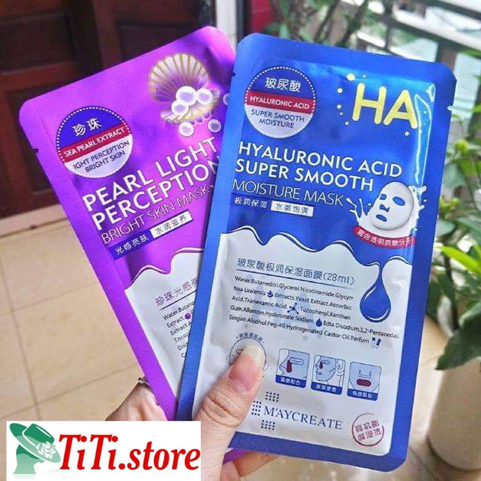 Mặt Nạ Cấp Nước, Dưỡng Trắng HA Maycreate