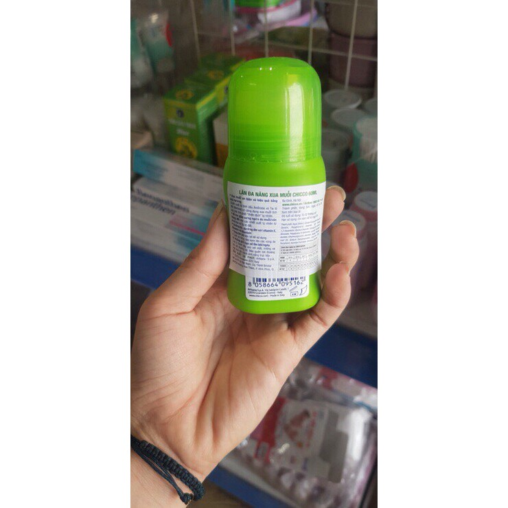 Lăn đa năng xua muỗi Chicco 60ml