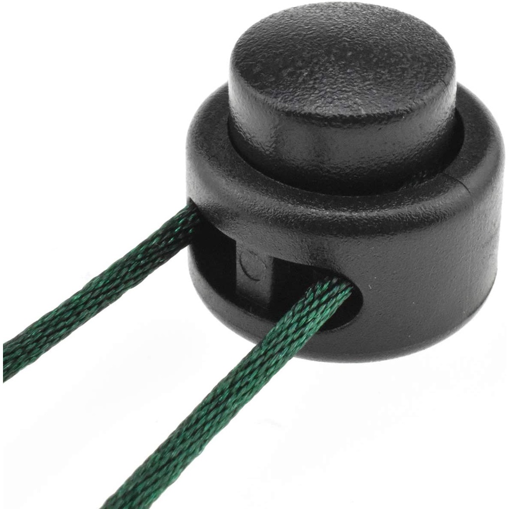 Bộ 15 chốt khóa dây rút bằng nhựa dày dặn chống trượt đường kính 0.2 lỗ 550lb 750lb dễ sử dụng