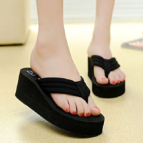 Dép Xỏ Ngón Đế Xuồng Chống Trượt Thời Trang Mùa Hè Cho Nữ