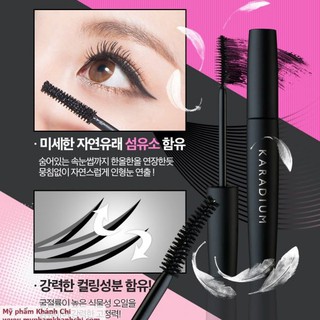 CHUỐT MI CHỐNG TRÔI KARADIUM ON THE TOP FIBER MASCARA