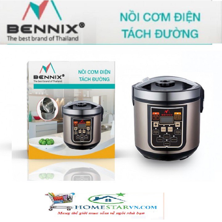 NỒI CƠM ĐIỆN TÁCH ĐƯỜNG BENNIX BN-146 CÔNG NGHỆ THÁI LAN