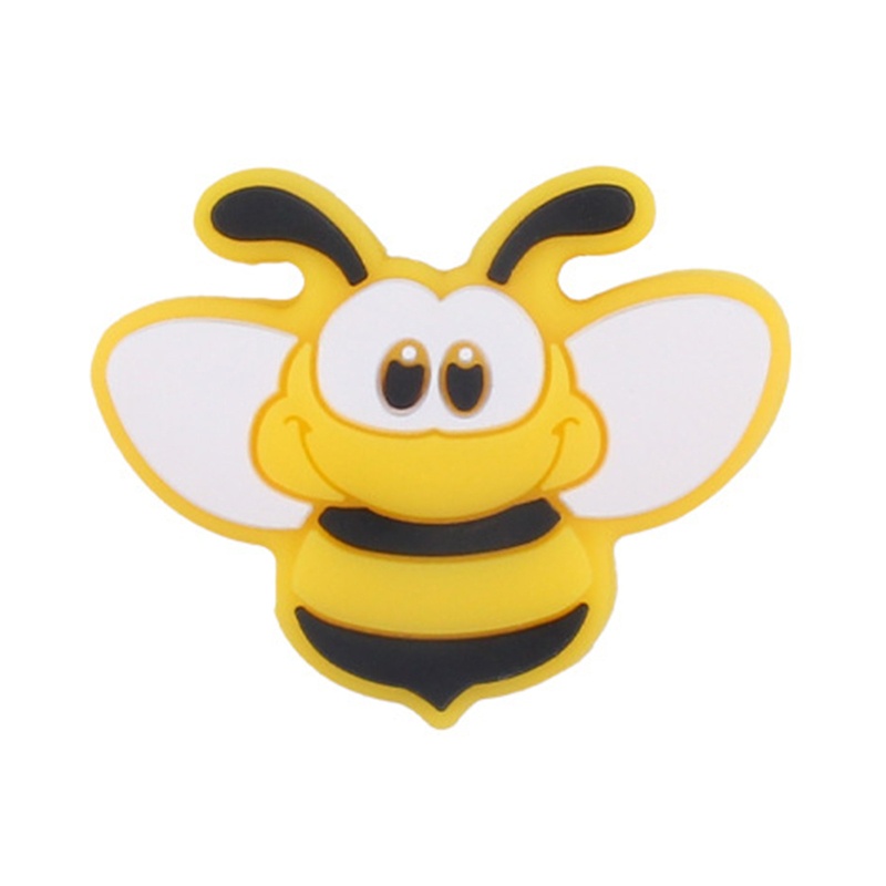 1 Đồ Chơi Hạt Silicon Không BPA Hình Chú Ong Hoạt Hình Dành Cho Bé Mọc Răng DIY