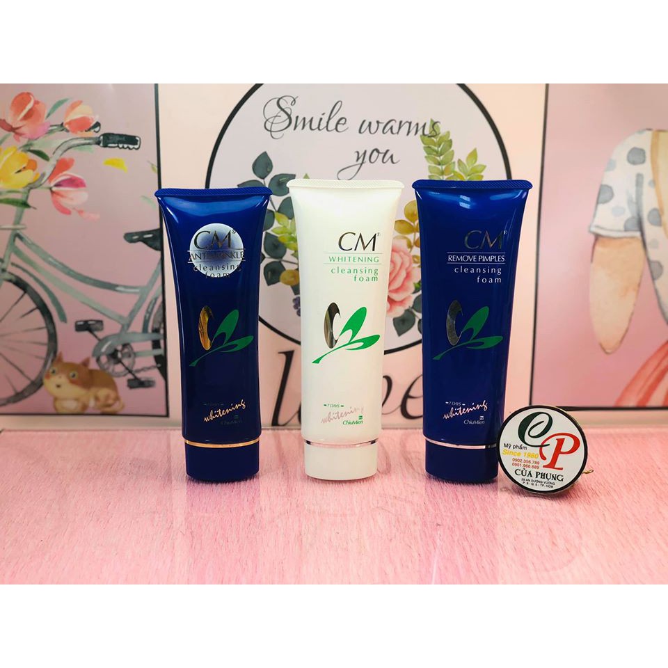 Sữa rửa mặt CM Cleansing Foam whitening 7 days (120ml)