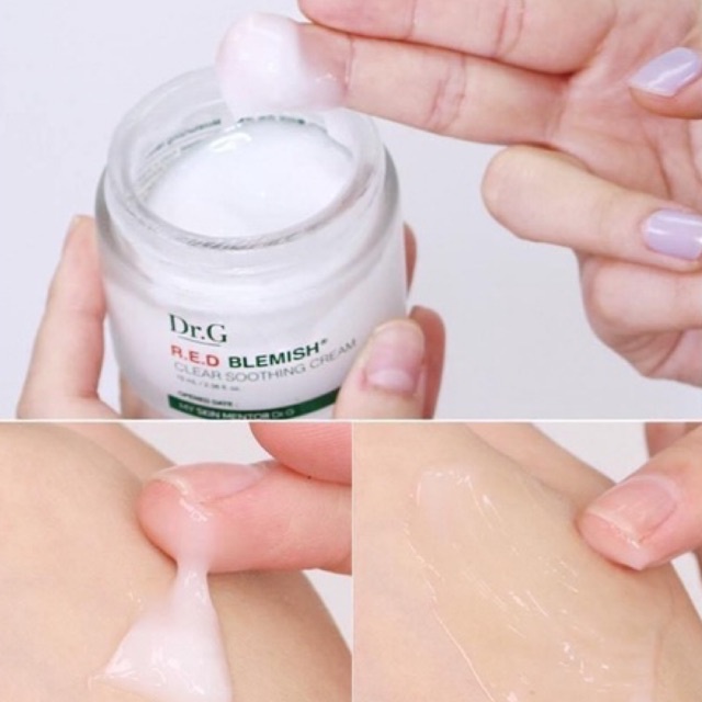 Kem Dưỡng Dr.G Red Blemish Clear Soothing Cream