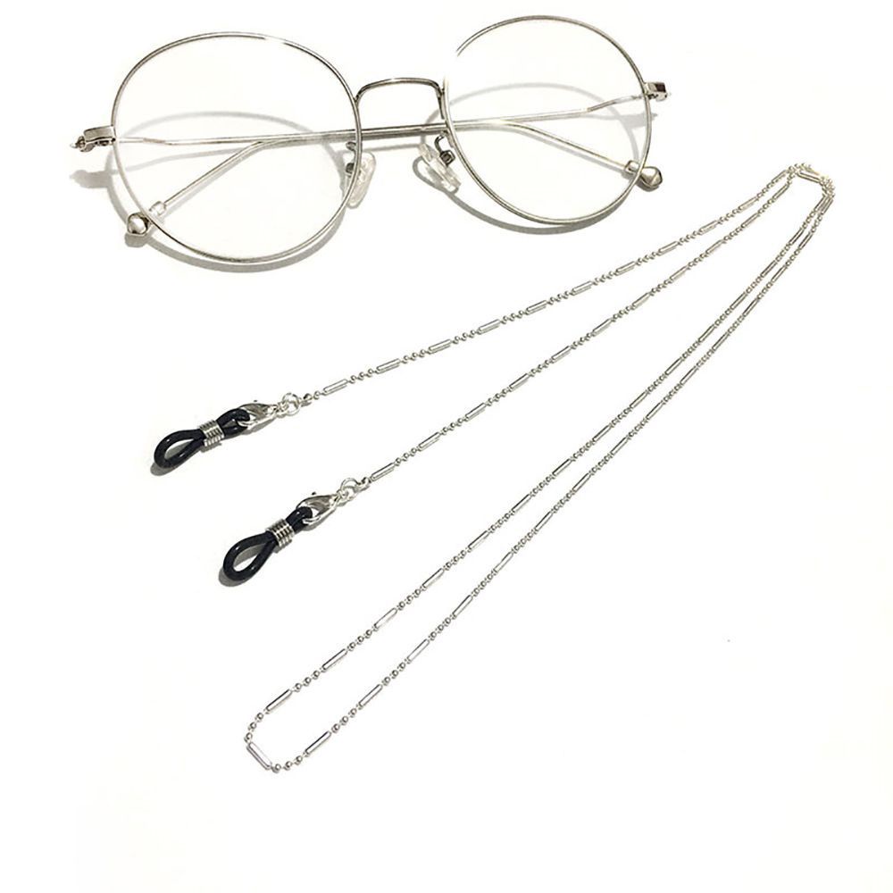 Dây Đeo Mắt Kính Chống Thất Lạc Bằng Hợp Kim Đính Hạt Nhiều Màu Phong Cách Đơn Giản Cổ Điển Cho Nam Và Nữ