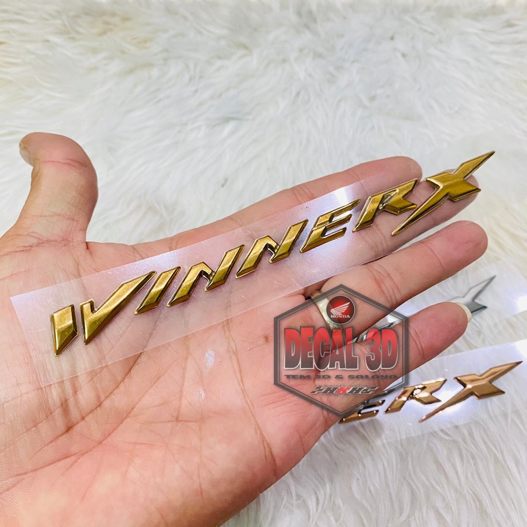 Tem chữ winner X v2 2021 2022 nhiều màu hàng zin cao cấp siêu bám dính - giá 1 cặp