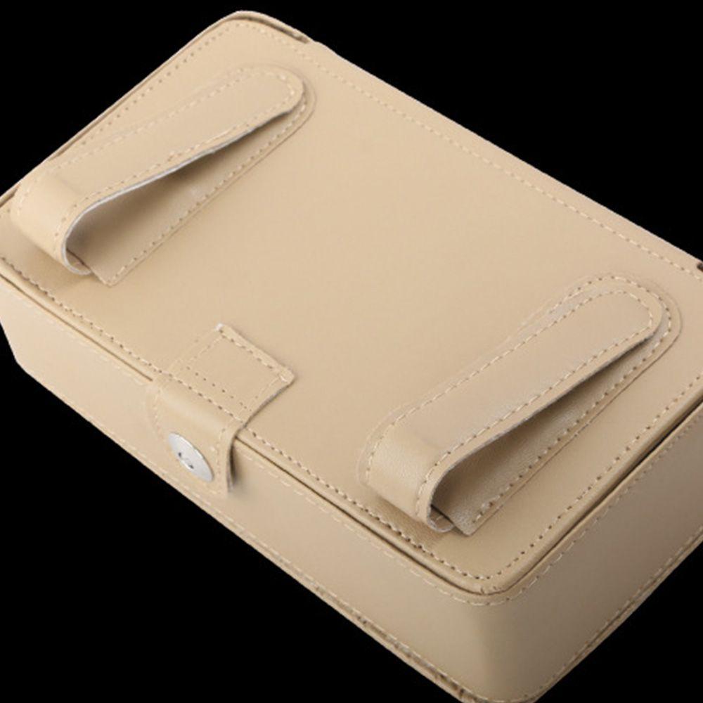 JONYE Túi Da PU Đựng Khăn Giấy Treo Tấm Chắn Nắng Xe Hơi