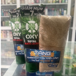 Sữa rửa mặt ngăn ngừa mụn hết thâm Oxy Total Anti Acne 100g