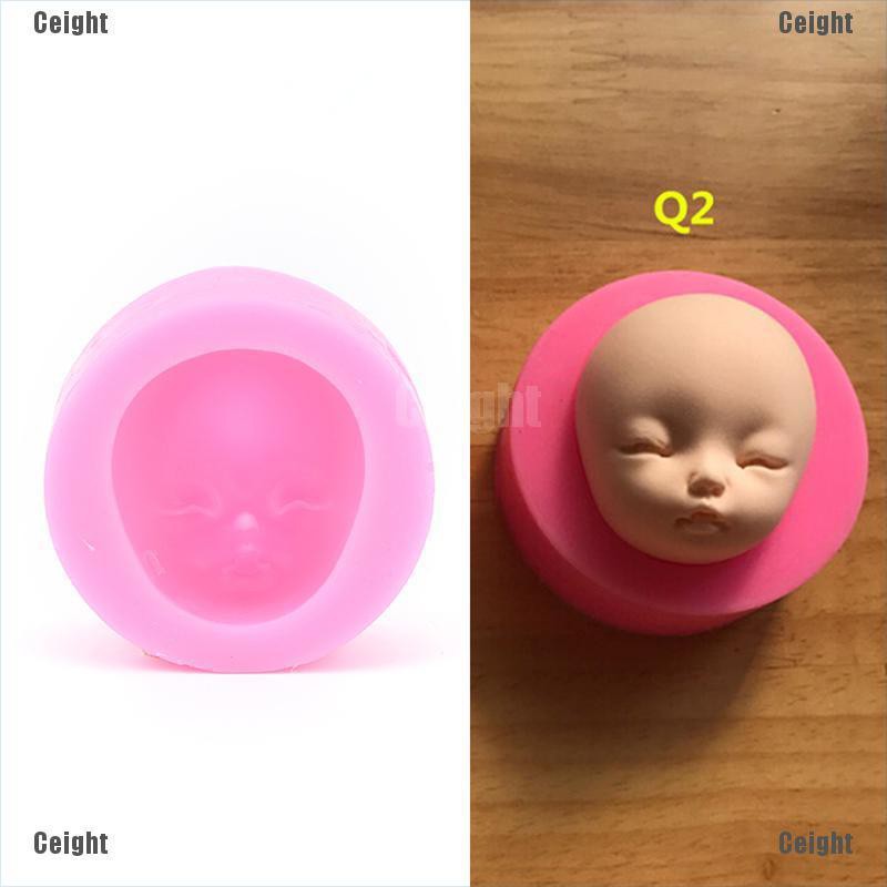 1 Khuôn Làm Bánh / Xà Phòng / Sô Cô La Handmade Bằng Silicone Hình Em Bé