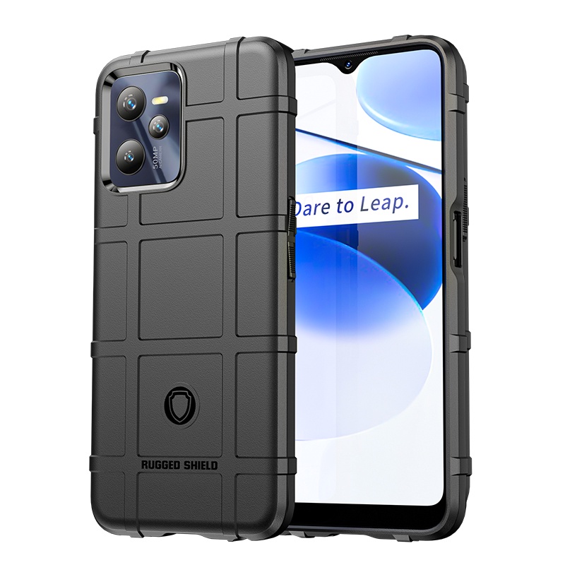 Ốp Điện Thoại Silicone Kiểu Áo Giáp Chống Sốc Cho Realme C35 RMX3511 OPPO Realme C 35 2022
