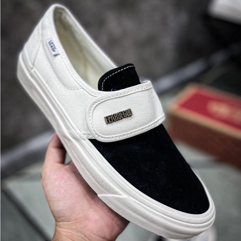 GIÀY VAN.S FEAR OF GOF FOG SLIPON LÓT DA