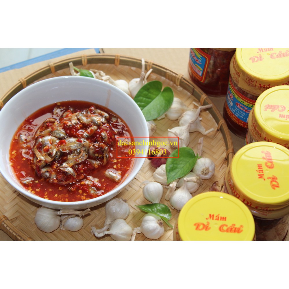 Mắm cá rò 🚚 FREESHIP 🚚 mắm cá rò Dì Cẩn đặc sản Đà Nẵng tươi ngon, 500gr