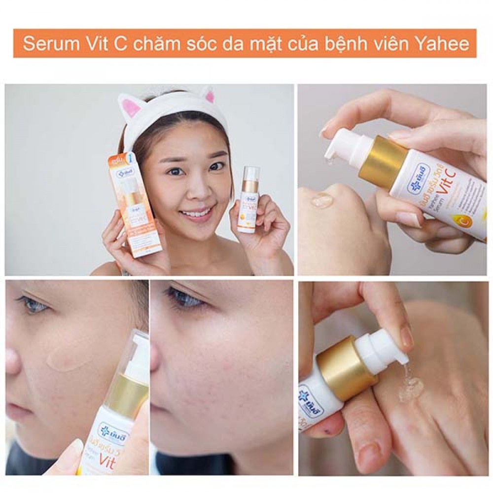 Serum Chăm Sóc Da Mặt Yanhee Serum Vit C 20g Thái Lan [Nhập Khẩu Chính Hãng]